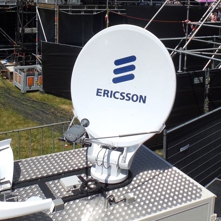 Ericsson vloot voorzien van automatische KA-SAT systemen Ericsson vloot voorzien van automatische KA-SAT systemen